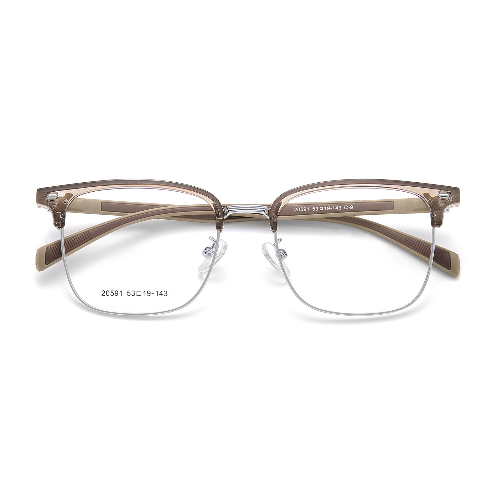 20591 Casual bril van kunststof stalen legering