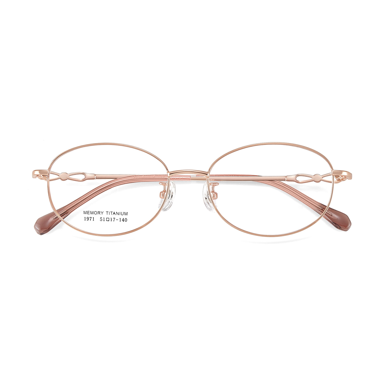 1971 Commuter Delicate Memory-bril van titaniumlegering