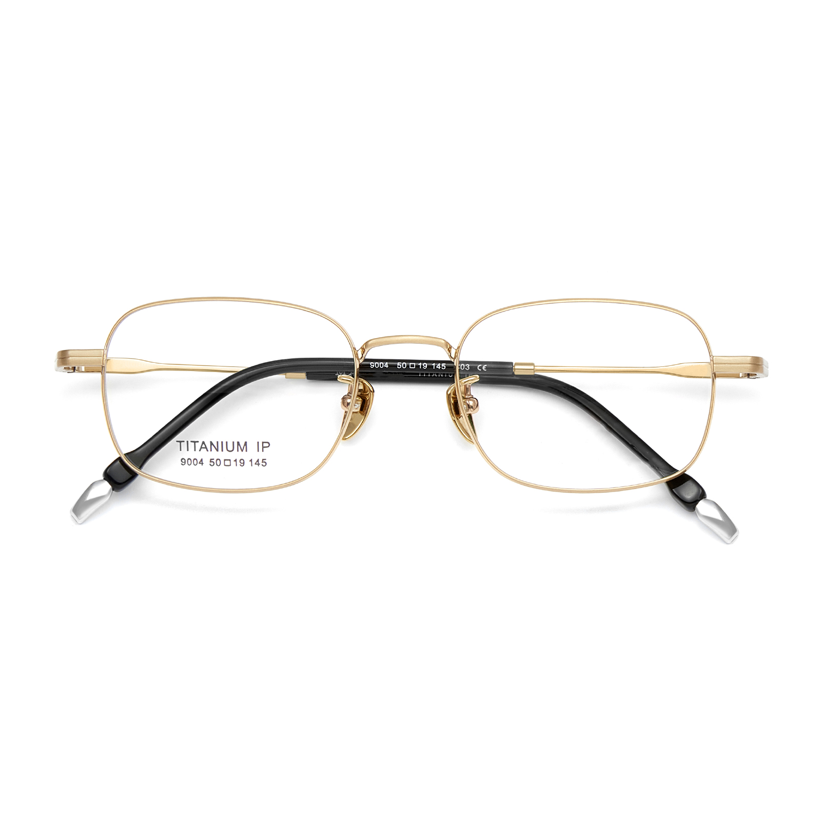 9004 Antislipbril van zuiver titanium met brede rand