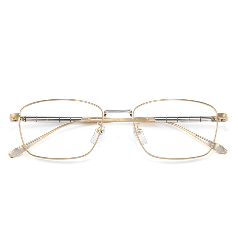 S9072 Ronde Bamboe Elite Pure Titanium Bril