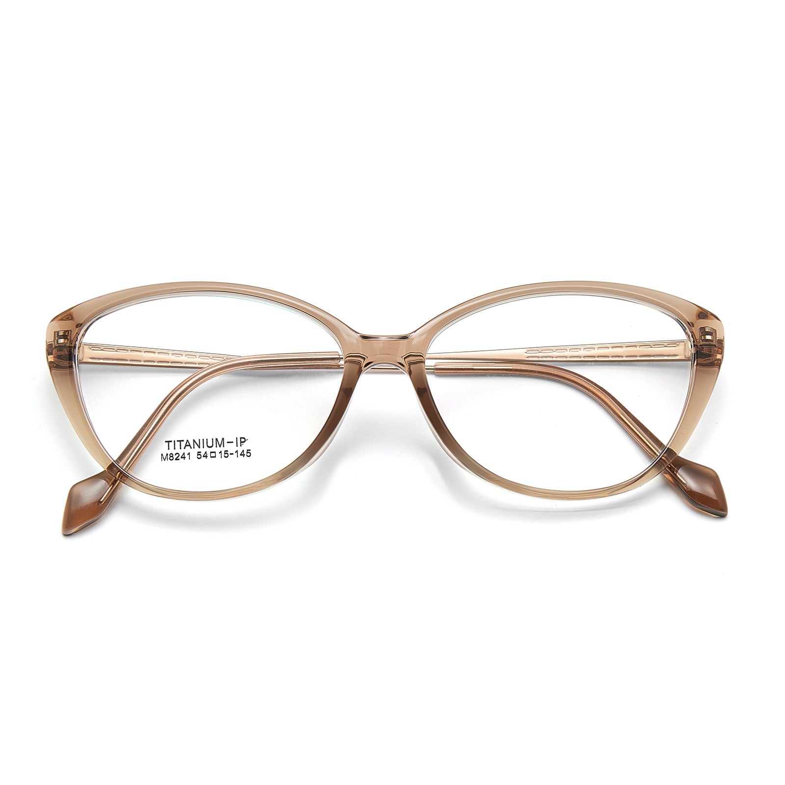 M8241 Buigbare poten van titanium met reliëf β Titanium bril