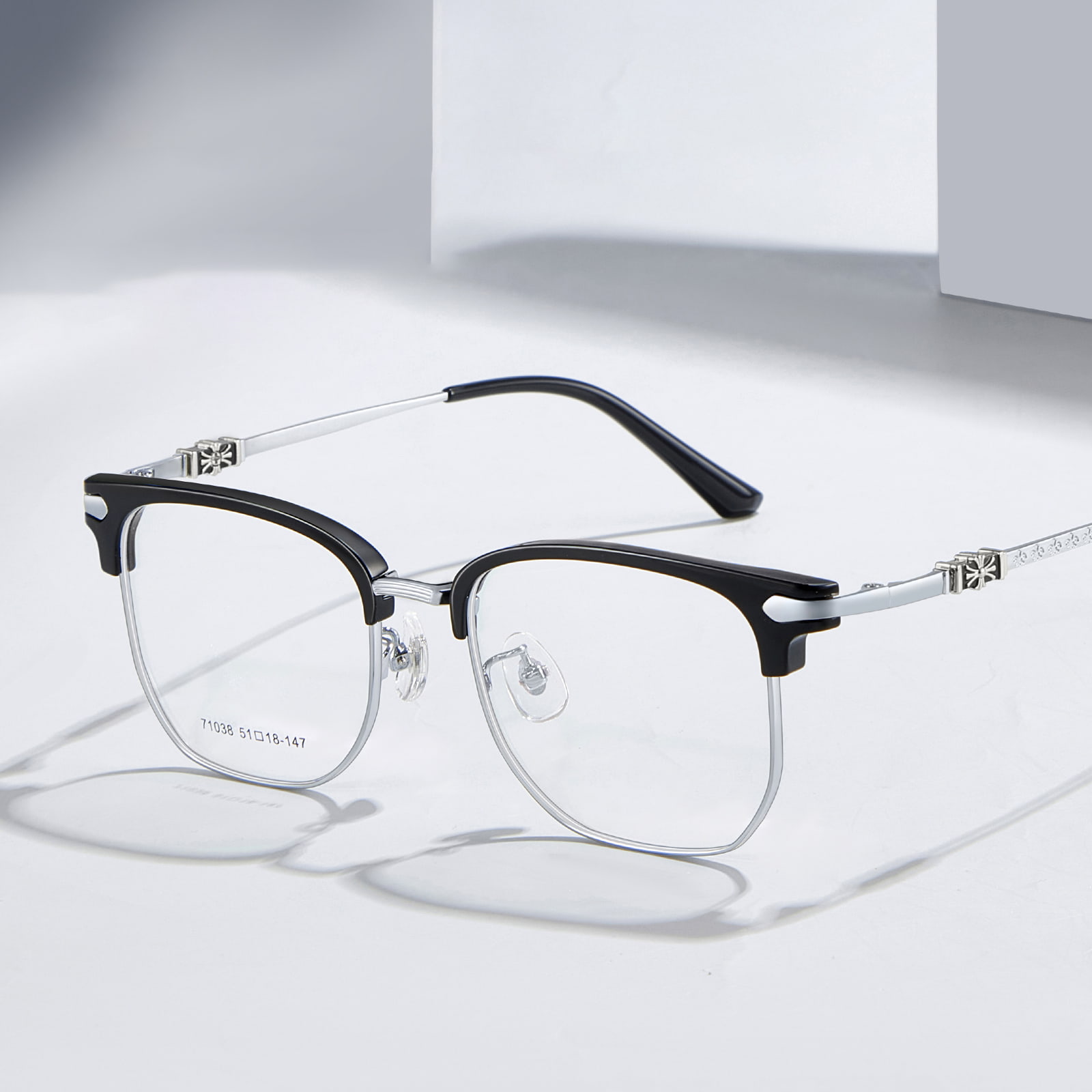 71038 Casual bril van legering tegen oogvermoeidheid