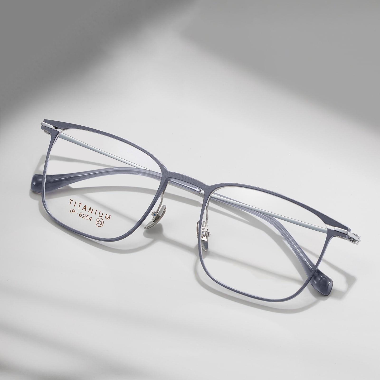 6254 Naadloze duurzame bril van puur titanium