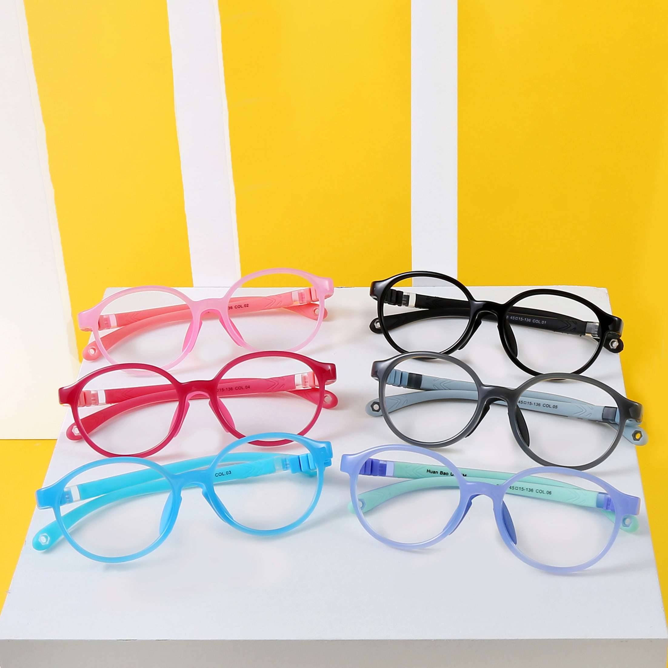 9028 Wasbare duurzame afneembare bril met volledig frame