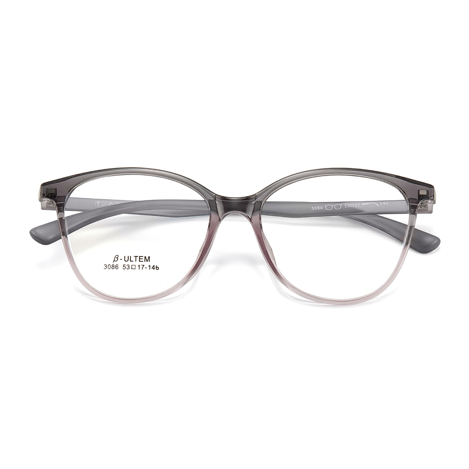 3086 Retro antislip TR90-bril voor alle gezichtsvormen