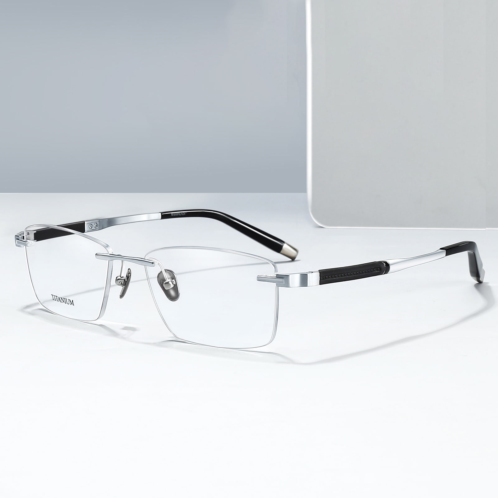 9058 Frameloze anti-breekrand puur titanium bril